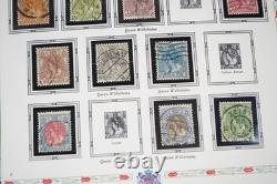 PAYS-BAS années 1850-1960 collection de plus de 475 timbres neufs et oblitérés dans un album White Ace