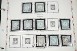 PAYS-BAS années 1850-1960 collection de plus de 475 timbres neufs et oblitérés dans un album White Ace