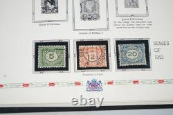 PAYS-BAS années 1850-1960 collection de plus de 475 timbres neufs et oblitérés dans un album White Ace