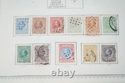 PAYS-BAS, années 1880-1960 : collection de plus de 2 050 timbres conservée dans un album Minkus