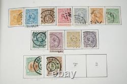 PAYS-BAS, années 1880-1960 : collection de plus de 2 050 timbres conservée dans un album Minkus