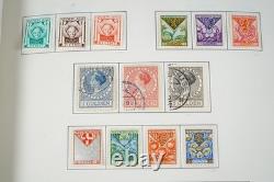 PAYS-BAS, années 1880-1960 : collection de plus de 2 050 timbres conservée dans un album Minkus