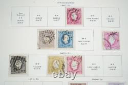 PORTUGAL 1850s-1980s COLLECTION DE PLUS DE 1 050 TIMBRES ALBUM SPÉCIALITÉ SCOTT