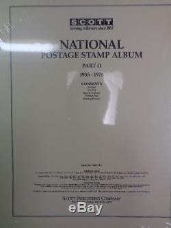 Pages De Collection Des Albums Scott Us National Stamp Supplément 1935-1976 Pt 2 100ntl2