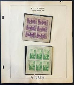 Pages d’album de collection de timbres des États-Unis 1926-1935 ZAYIX