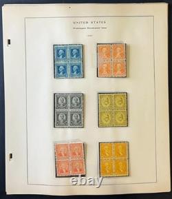 Pages d’album de collection de timbres des États-Unis 1926-1935 ZAYIX