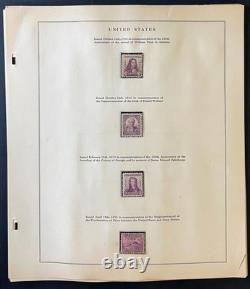 Pages d’album de collection de timbres des États-Unis 1926-1935 ZAYIX