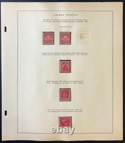Pages d’album de collection de timbres des États-Unis 1926-1935 ZAYIX