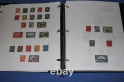 Pages de classeur de timbres du Canada jusqu'à 1998 collection utilisée incluant meilleur BlueLakeStamps