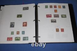 Pages de classeur de timbres du Canada jusqu'à 1998 collection utilisée incluant meilleur BlueLakeStamps