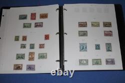 Pages de classeur de timbres du Canada jusqu'à 1998 collection utilisée incluant meilleur BlueLakeStamps