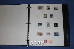 Pages de classeur de timbres du Canada jusqu'à 1998 collection utilisée incluant meilleur BlueLakeStamps