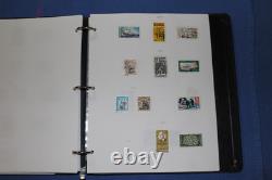 Pages de classeur de timbres du Canada jusqu'à 1998 collection utilisée incluant meilleur BlueLakeStamps