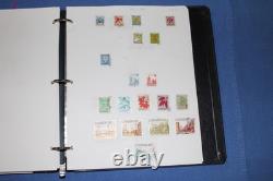 Pages de classeur de timbres du Canada jusqu'à 1998 collection utilisée incluant meilleur BlueLakeStamps