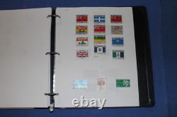 Pages de classeur de timbres du Canada jusqu'à 1998 collection utilisée incluant meilleur BlueLakeStamps