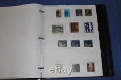 Pages de classeur de timbres du Canada jusqu'à 1998 collection utilisée incluant meilleur BlueLakeStamps