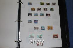 Pages de classeur de timbres du Canada jusqu'à 1998 collection utilisée incluant meilleur BlueLakeStamps