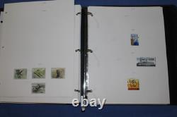 Pages de classeur de timbres du Canada jusqu'à 1998 collection utilisée incluant meilleur BlueLakeStamps