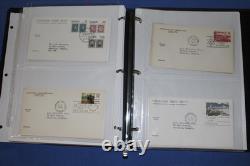 Pages de classeur de timbres du Canada jusqu'à 1998 collection utilisée incluant meilleur BlueLakeStamps