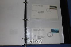 Pages de classeur de timbres du Canada jusqu'à 1998 collection utilisée incluant meilleur BlueLakeStamps