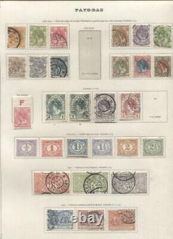 Pays-bas 1852-1964 Collection Sur Pages Album Mint & Used Belle Collection