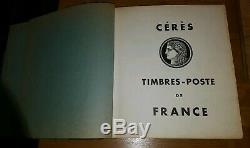 Philatelie Album Ceres France 797 De Collection Sonnette Lot Rare