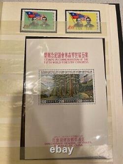 Plus De 200 Timbres De Chine Collection Dans L’album Rare Tout Est Représenté