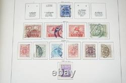 Pologne 1918-1964 Collection de plus de 1 150 timbres neufs et oblitérés Album Schaubek