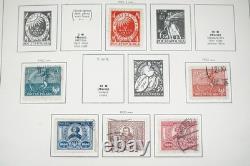 Pologne 1918-1964 Collection de plus de 1 150 timbres neufs et oblitérés Album Schaubek