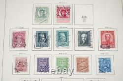Pologne 1918-1964 Collection de plus de 1 150 timbres neufs et oblitérés Album Schaubek