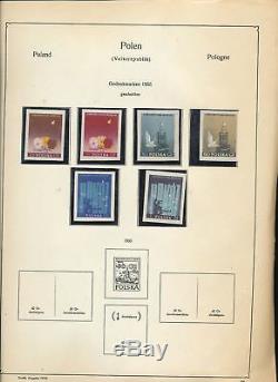 Pologne 1955/72 Collection D’album Abria Hingeless (plus De 1000) Alb824