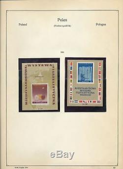 Pologne 1955/72 Collection D’album Abria Hingeless (plus De 1000) Alb824
