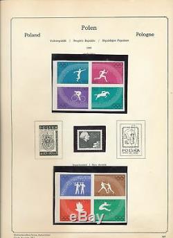 Pologne 1955/72 Collection D’album Abria Hingeless (plus De 1000) Alb824