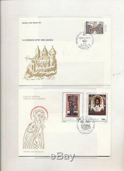 Pologne Pape Jean-paul Religion Covers Cartes Collection De Timbres Dans Albumalb744