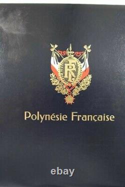 Polynesia France Française Mnh 1958-2016 2x Davo Albums Collection De Timbres