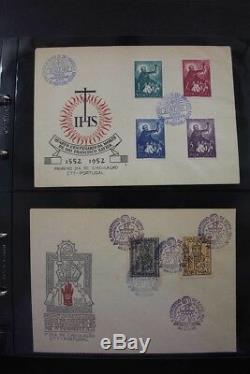 Portugal Collection De Timbres Énormes De 17 Albums De 1949-2008 Des Acores Madeira 1000+ Fdc