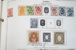 RUSSIE 1860-1970 COLLECTION DE PLUS DE 7 300 TIMBRES NEUFS ET USAGÉS DANS UN ALBUM MINKUS
