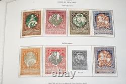 RUSSIE 1860-1970 COLLECTION DE PLUS DE 7 300 TIMBRES NEUFS ET USAGÉS DANS UN ALBUM MINKUS