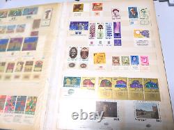 Rare Anciennes Collections de Timbres Israéliens dans un Exceptionnel Album