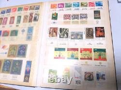 Rare Anciennes Collections de Timbres Israéliens dans un Exceptionnel Album