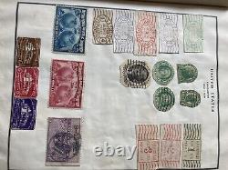 Rare L'album moderne de timbres-poste avec de nombreux timbres de collection de 1853 à 1930