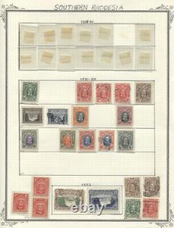 Rhodésie #1//108 Mlh/cv D’usinage 411,70 $ 1924-1964 Collection Sur Pages D’albums