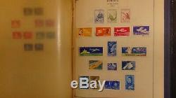 Roumanie Collection De Timbres Scott Album Int'l Avec 1400 Ou Si Stamps'80