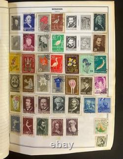 Roumanie vers Saar Collection de timbres Album Harris Timbres oblitérés ZAYIX