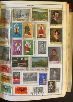 Roumanie vers Saar Collection de timbres Album Harris Timbres oblitérés ZAYIX