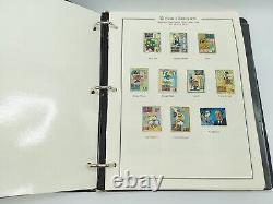 Royaume magique de l'album de timbres DISNEY avec une énorme collection de timbres ! Lot n°1