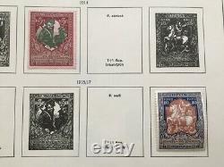 Russie 1859/1989 Quatre Albums Imprimés Abria Collection M&u(1500+)10kg