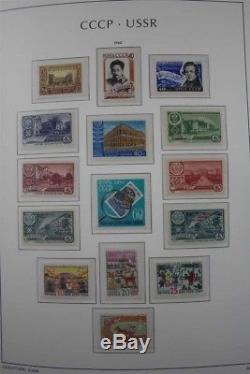 Russie Complete Mnh 1960-1991 Collection De Timbres Lighthouse Albums Avec Imperforated
