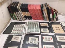 Russie Et Union Soviétique Massive Stamps Collection 29 Albums + Draps 941 Photos