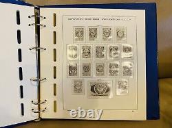 Russie Union Soviétique 1857-1959 Schaubek Hingeless 6 Ring Stamp Collection 3 Album